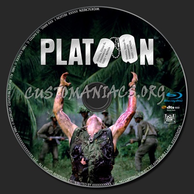 Platoon blu-ray label