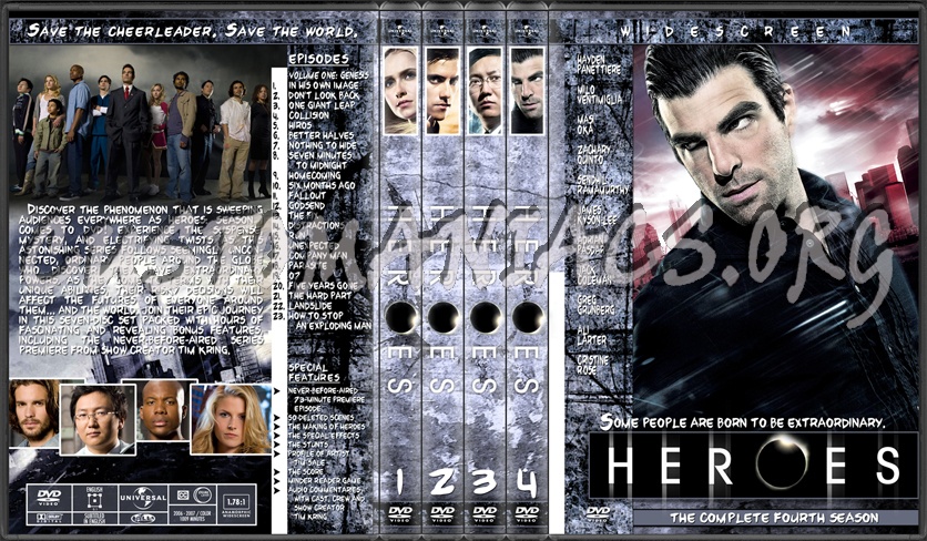 Heroes dvd cover