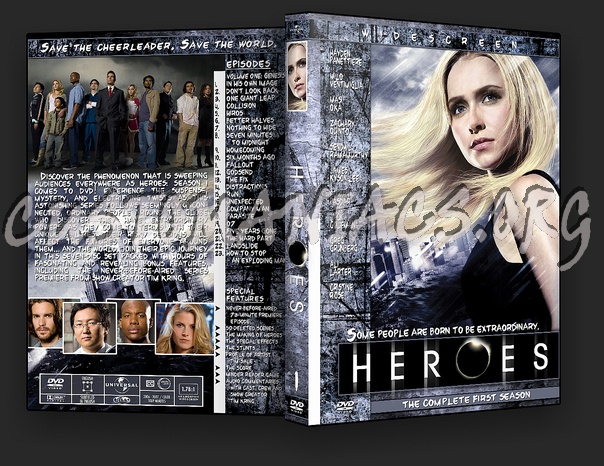 Heroes dvd cover