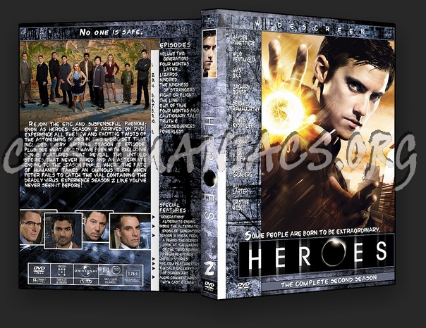 Heroes dvd cover