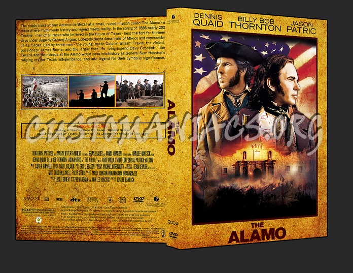 Western Collection - The Alamo 2004 dvd cover