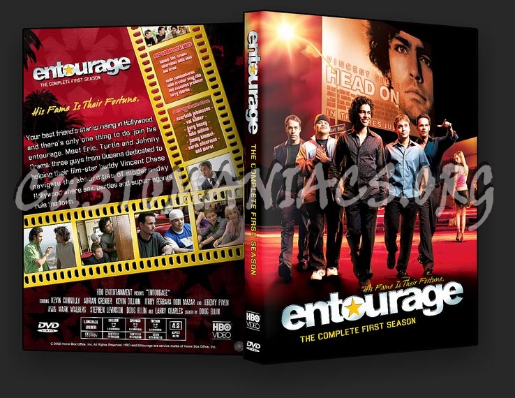 Entourage Seasons 1-8 dvd cover