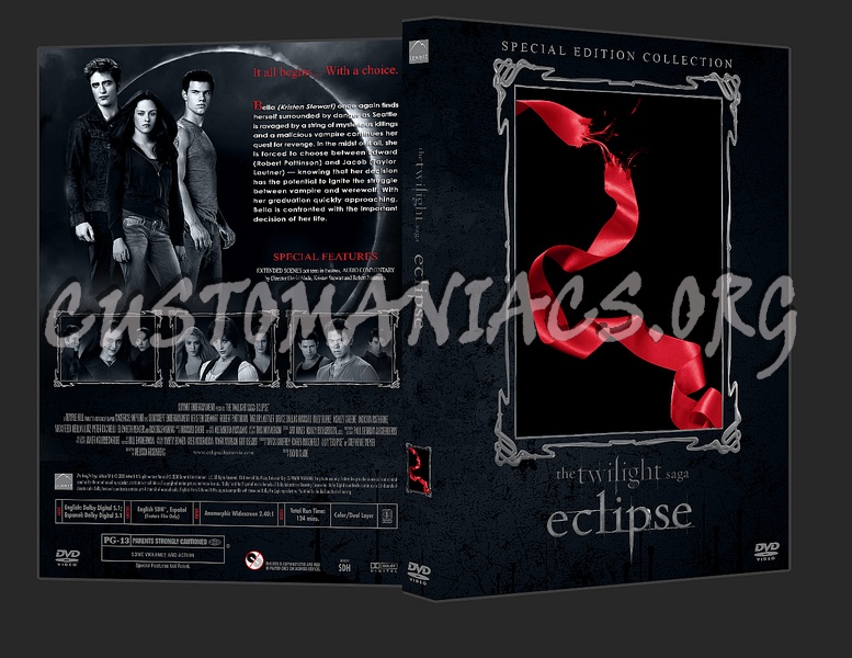 The Twilight Saga: Eclipse dvd cover