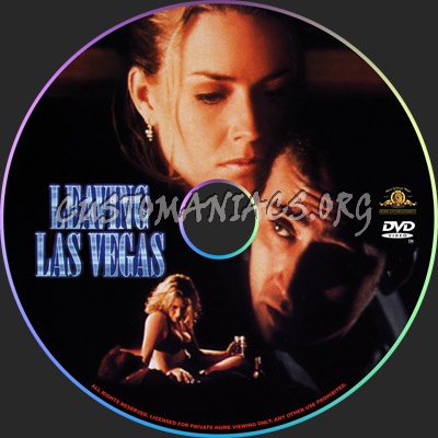 Leaving Las Vegas dvd label