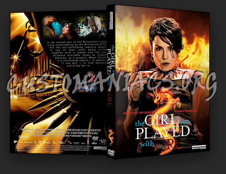 The Girl Who Played With Fire dvd cover