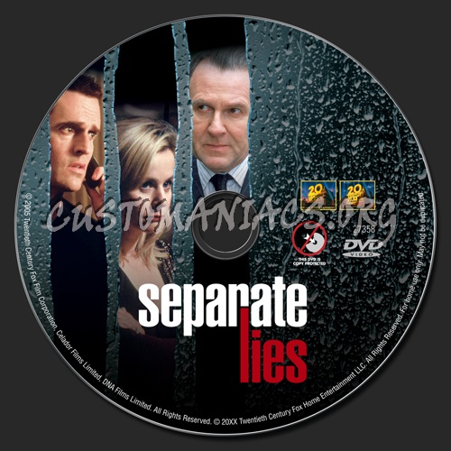 Seperate Lies dvd label