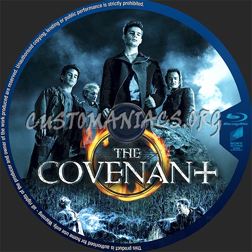 The Covenant bluray label DVD Covers & Labels by Customaniacs, id