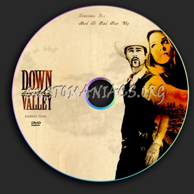 Down In The Valley dvd label