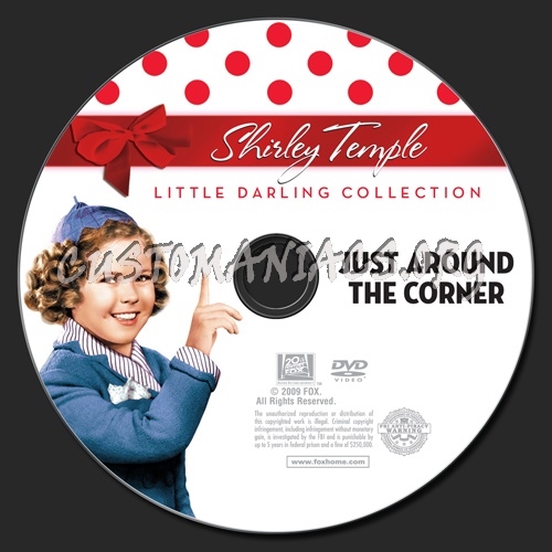 Just Around The Corner dvd label