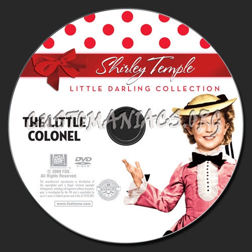 The Little Colonel dvd label