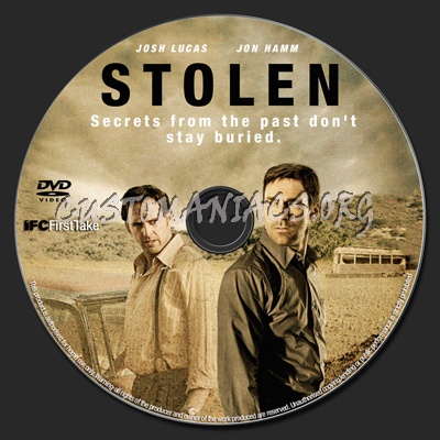 Stolen dvd label