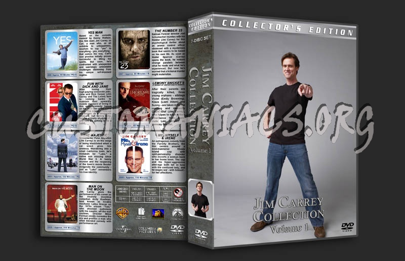 Jim Carrey Collection - Volume 1 dvd cover