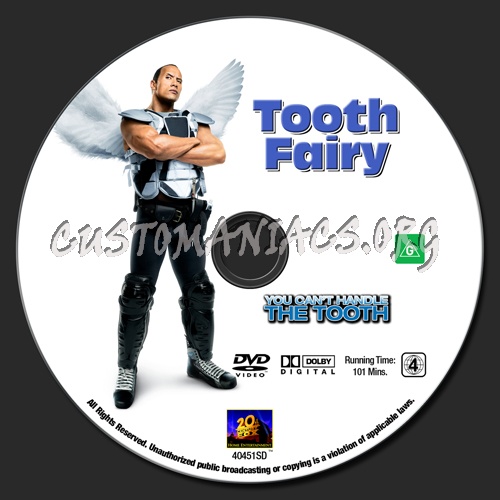 Tooth Fairy dvd label