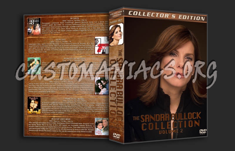 Sandra Bullock Collection - Volume 2 dvd cover