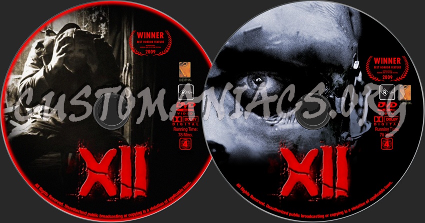 Xii dvd label