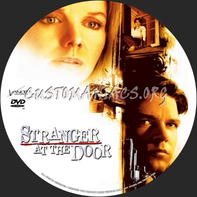 Stranger at the Door dvd label