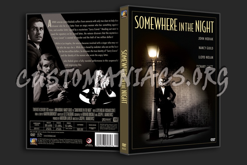 Somewhere in the Night dvd cover