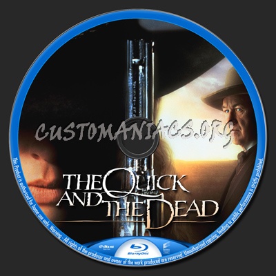 The Quick And The Dead blu-ray label