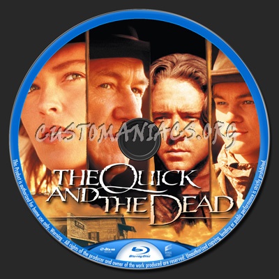 The Quick And The Dead blu-ray label