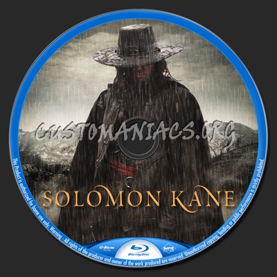 Solomon Kane blu-ray label