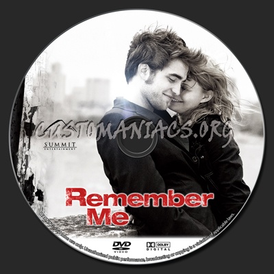 Remember Me dvd label