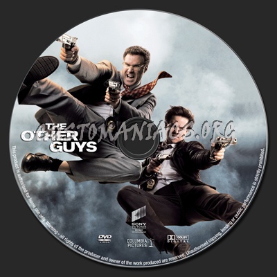 The Other Guys dvd label