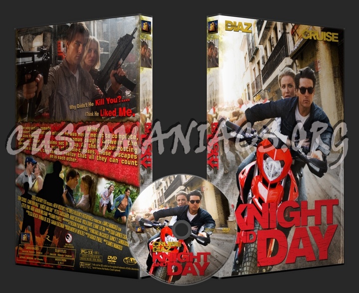 Knight and Day dvd cover