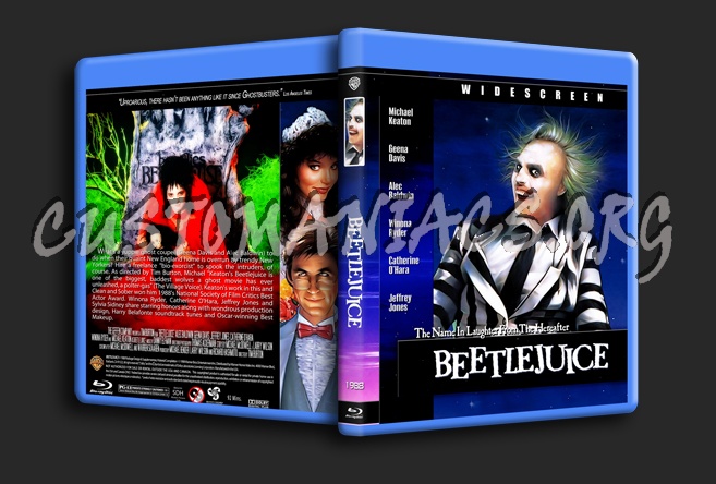 BeetleJuice - 1988 blu-ray cover