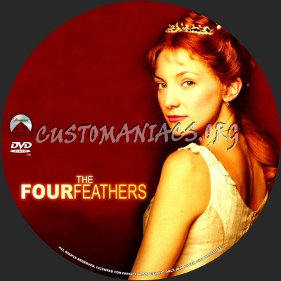 The Four Feathers dvd label