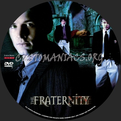 The Fraternity dvd label