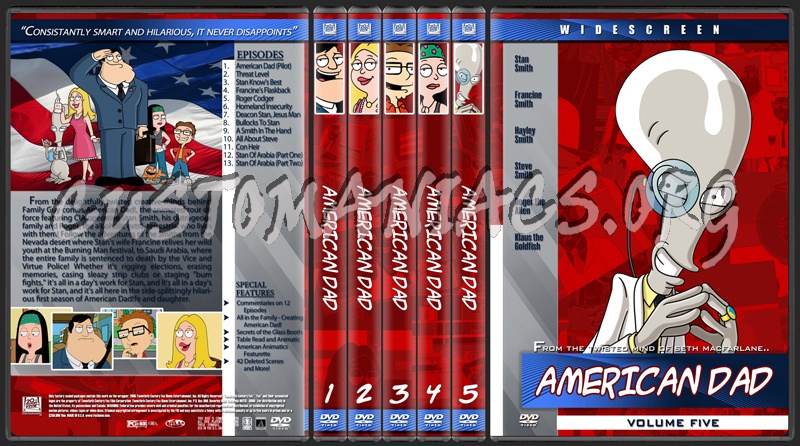 American Dad dvd cover