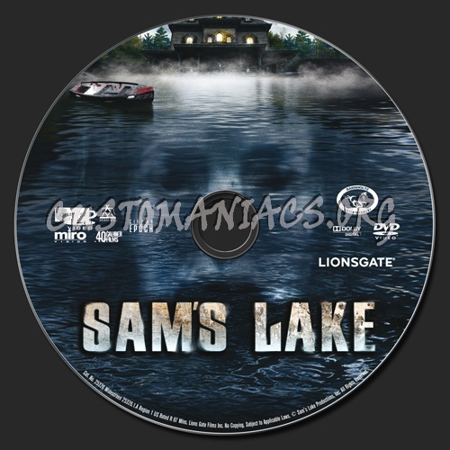 Sam's Lake dvd label