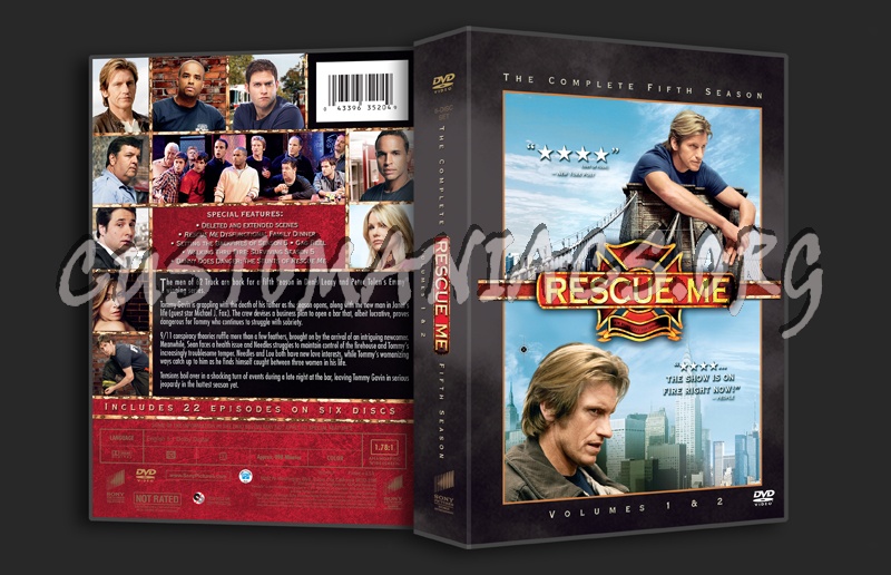 Rescue Me Season 5 dvd cover