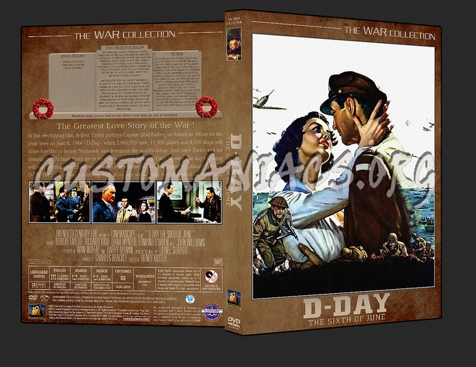 War Collection D-Day the Sixth of June dvd cover