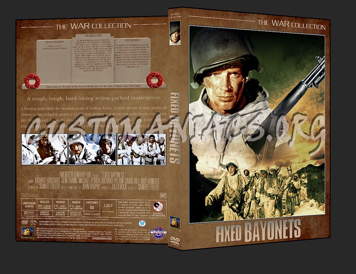 War Collection Fixed Bayonets dvd cover