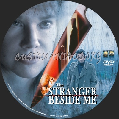 The Stranger Beside me dvd label