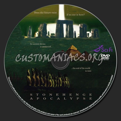 Stonehenge Apocalypse dvd label