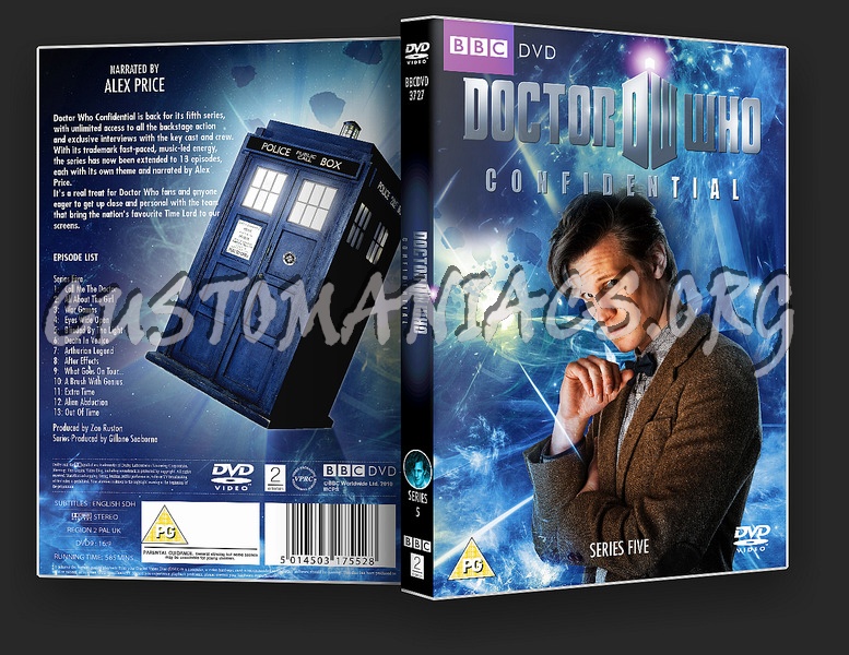 Doctor Who Confidential Series 5 dvd cover