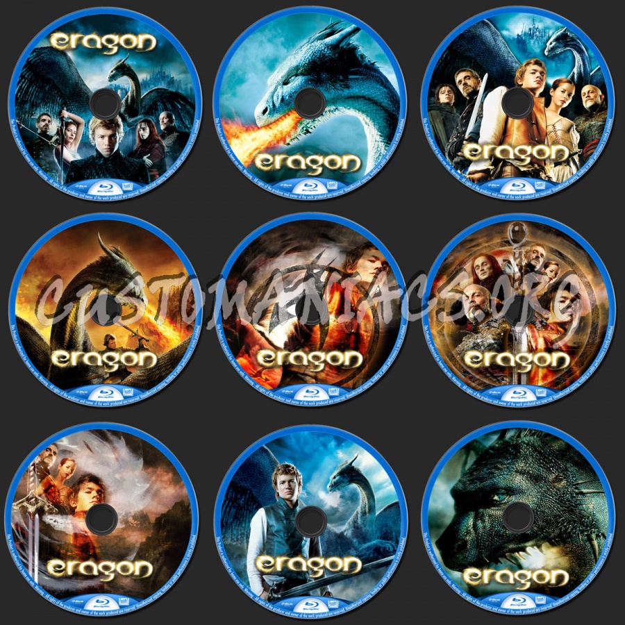 Eragon blu-ray label