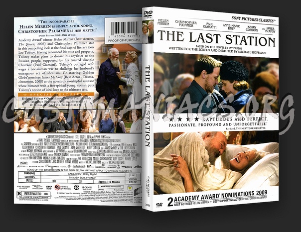 The Last Station dvd cover