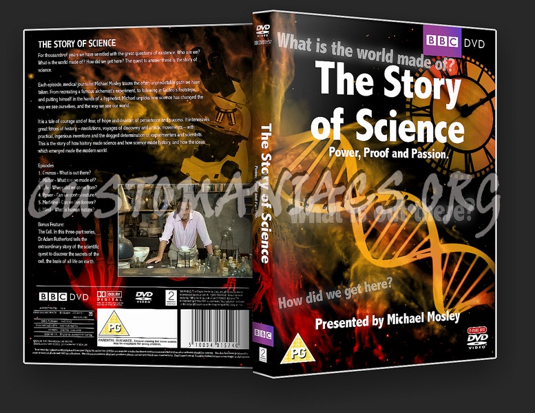 The Story Of Science dvd cover