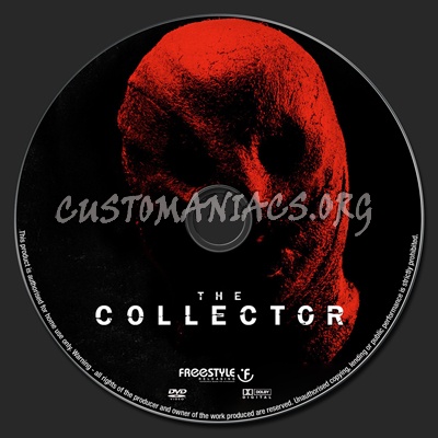 The Collector dvd label