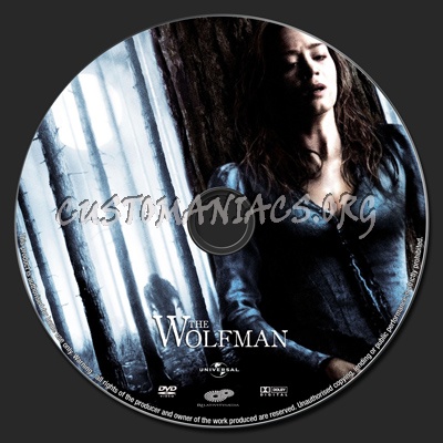 The Wolfman dvd label