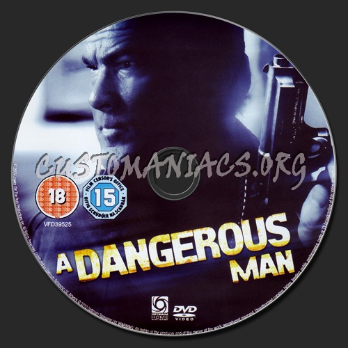 A Dangerous Man dvd label