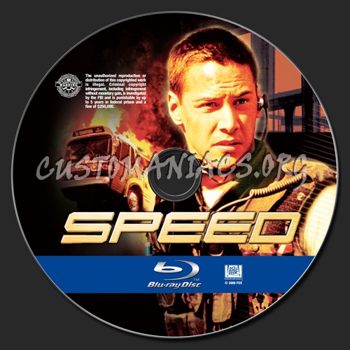 Speed blu-ray label