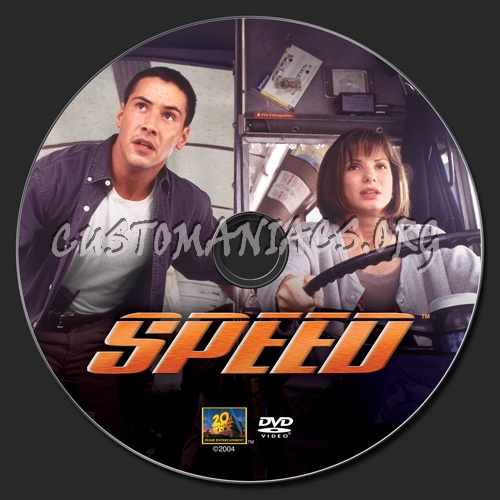 Speed dvd label