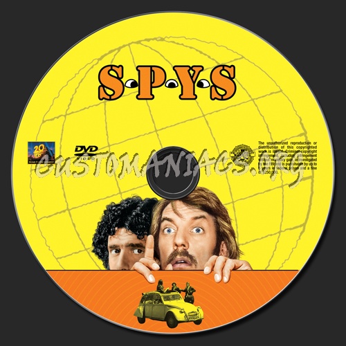 Spys dvd label