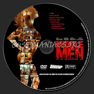 Middle Men dvd label