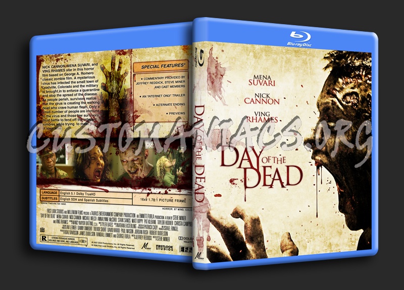 Day Of The Dead (2008) blu-ray cover