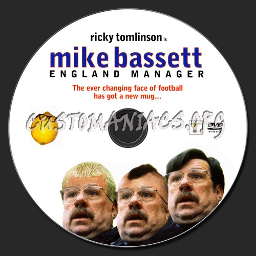 Mike Bassett England Manager dvd label